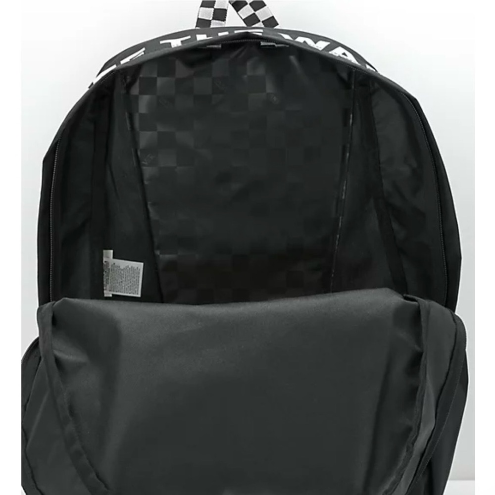 Vans Street Sport Realm Black Backpack - Picture 5 of 7